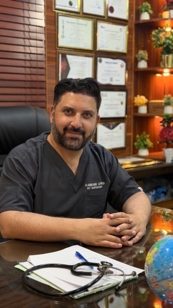 Dr Mubbashir Afridi Consultant ENT Head & Neck Surgeon